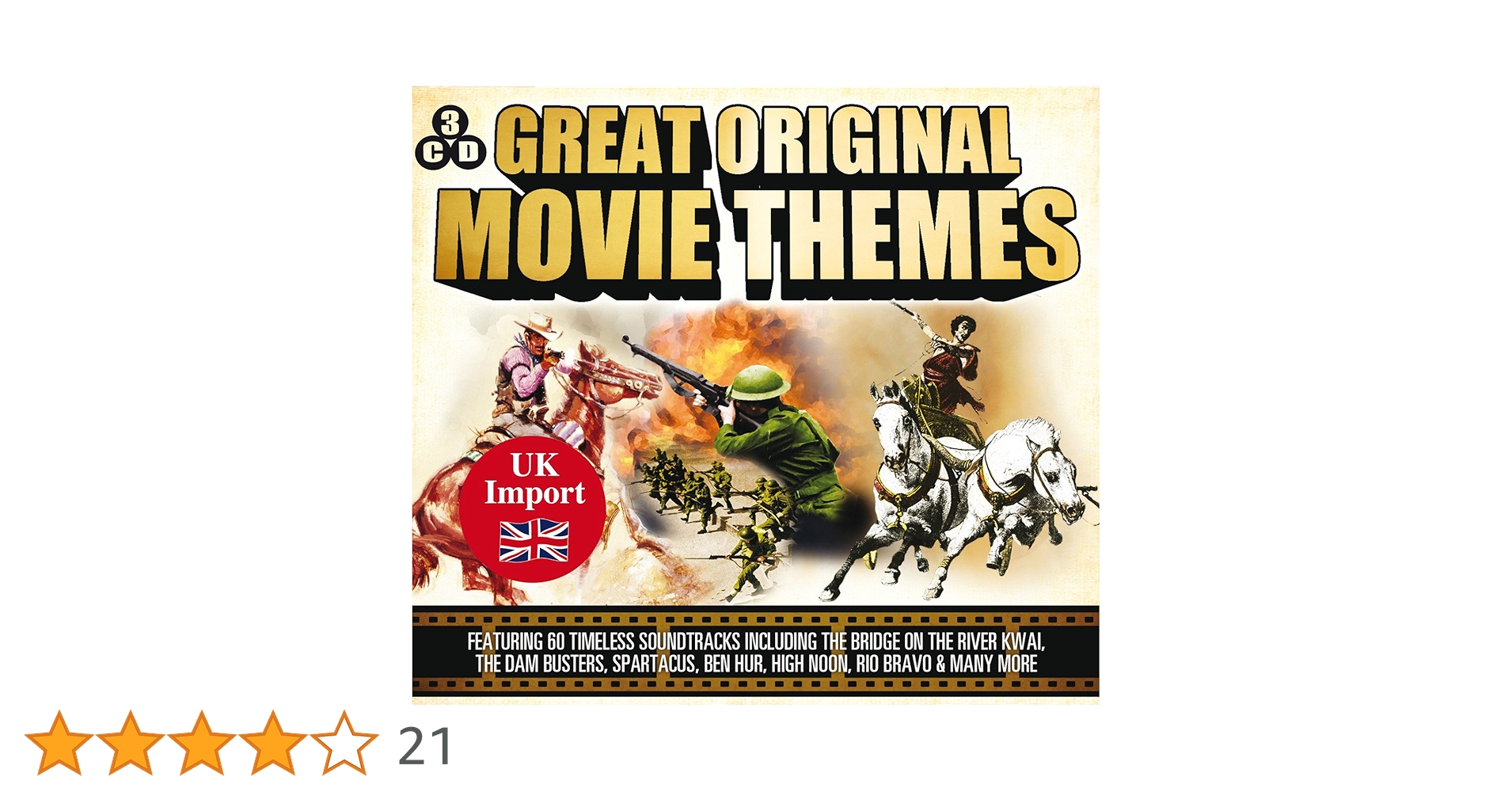 GREAT ORIGINAL MOVIE THEMES - Great Original Movie Themes / O.S.T.